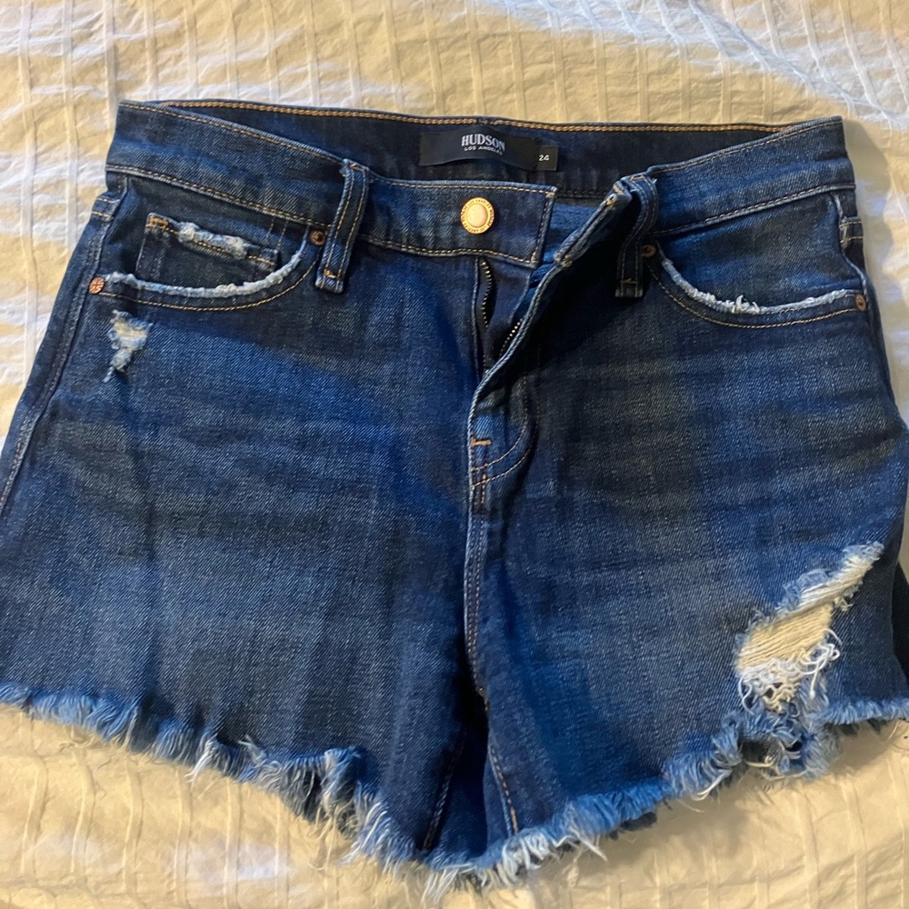Hudson denim shorts